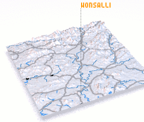 3d view of Wŏnsal-li