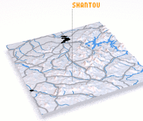 3d view of Shantou