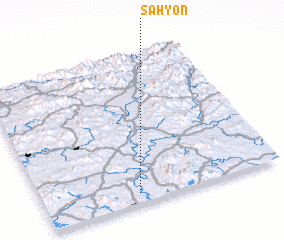 3d view of Sahyŏn