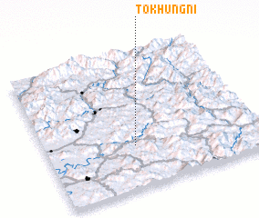 3d view of Tŏkhŭng-ni