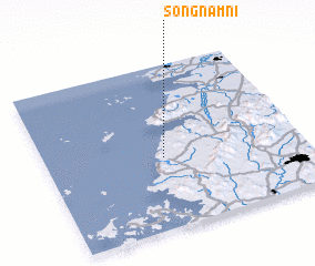 3d view of Sŏngnam-ni