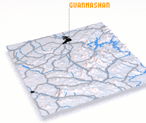 3d view of Guanmashan