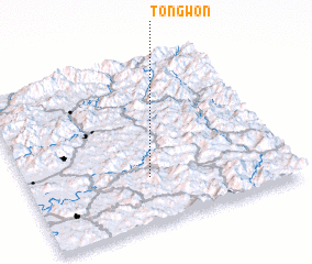 3d view of Tongwŏn