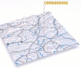 3d view of Chindae-dong