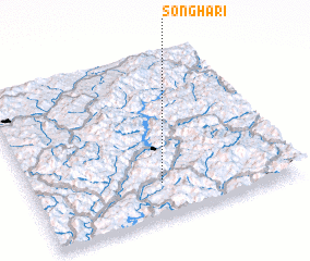 3d view of Songha-ri