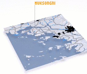 3d view of Muksong-ni