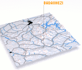 3d view of Badaohezi