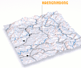 3d view of Haengnim-dong