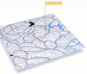 3d view of Xinkaihe