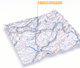 3d view of Sangsŏnggan