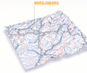 3d view of Hŭngju-dong