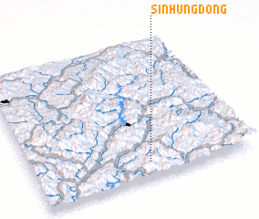 3d view of Sinhŭng-dong