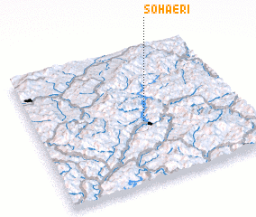 3d view of Sŏhae-ri