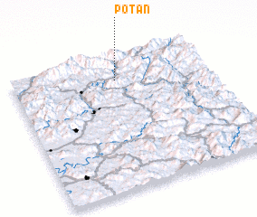 3d view of P\