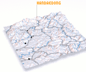 3d view of Handae-dong