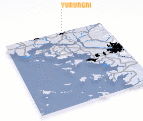 3d view of Yurŭng-ni