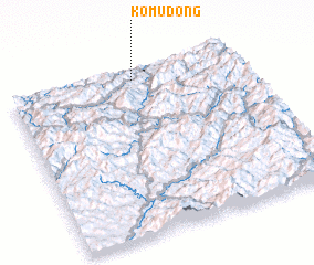 3d view of Komu-dong