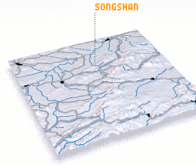 3d view of Songshan