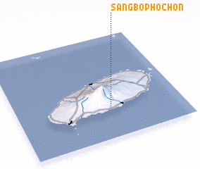 3d view of Sangbŏphoch\