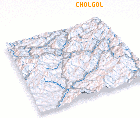 3d view of Chŏl-gol