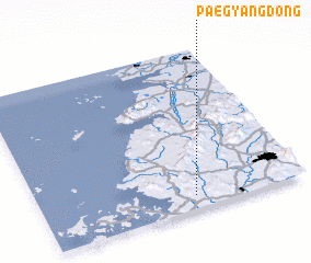 3d view of Paegyang-dong