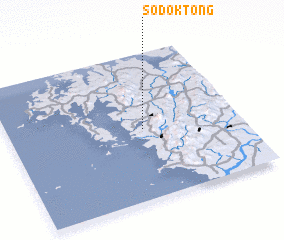 3d view of Sodŏk-tong