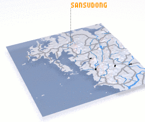 3d view of Sansu-dong