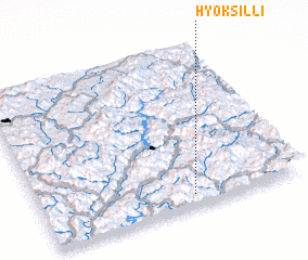 3d view of Hyŏksil-li