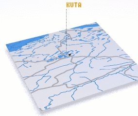 3d view of Kuta