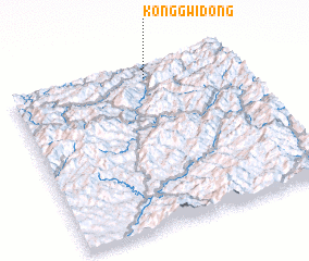 3d view of Konggwi-dong