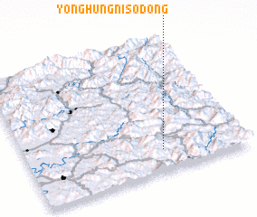 3d view of Yonghŭngniso-dong