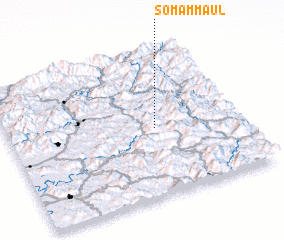 3d view of Sŏmam-maŭl