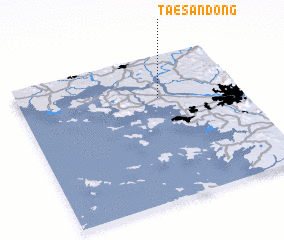 3d view of Taesan-dong