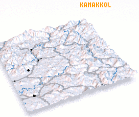 3d view of Kamak-kol