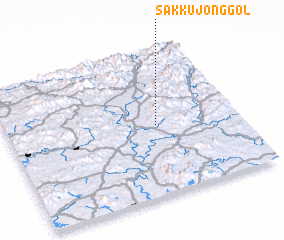 3d view of Sakkujŏng-gol