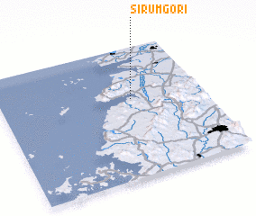 3d view of Sirŭmgŏ-ri