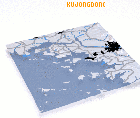 3d view of Kujŏng-dong