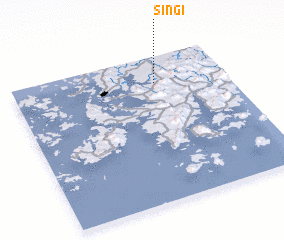 3d view of Sin\