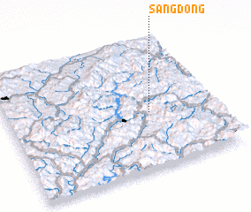 3d view of Sang-dong