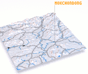 3d view of Mokchŏn-dong