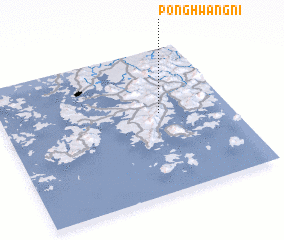 3d view of Ponghwang-ni