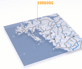 3d view of Sŏn-dong