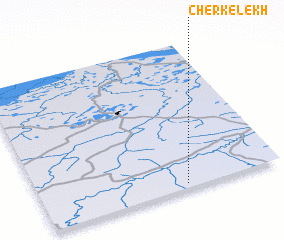 3d view of Cherkelekh