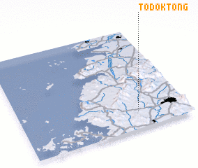 3d view of Todŏk-tong