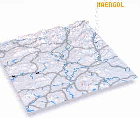 3d view of Maen-gol