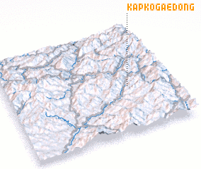 3d view of Kapkogae-dong