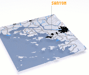 3d view of Sanyŏm