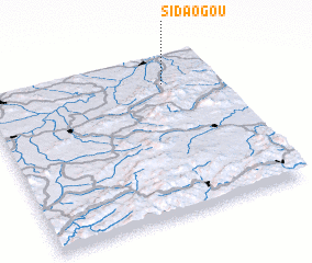 3d view of Sidaogou