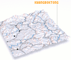 3d view of Kwangbok-tong