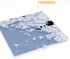3d view of Tujŏn-dong